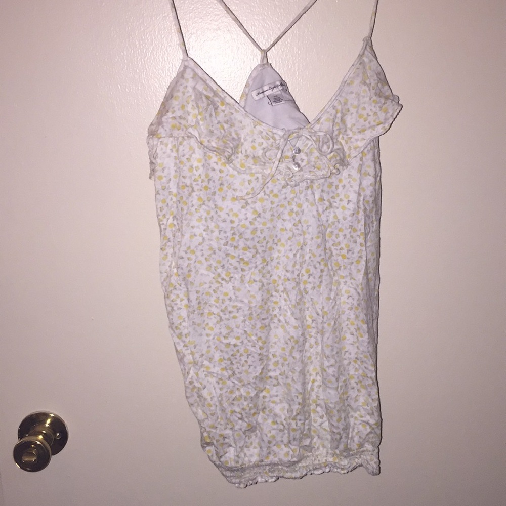 American eagle floral tank top